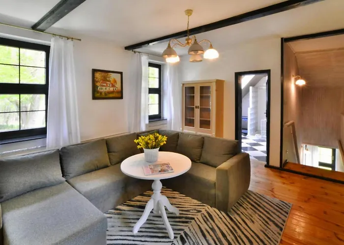 Comfortable With Fireplace, Garden * Pollnow